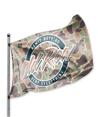 Old Row Camo Flag