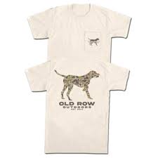 Old Row Outdoors Pointer Pocket Tee - Ivory - ETA 09/22/25