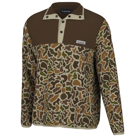 Youth Local Boy Two Tone Quarter Snaps - Localflage Vintage