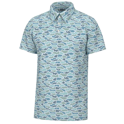 Youth Local Boy Outfitters Dirty Myrtle Polo Cool Oak Camo