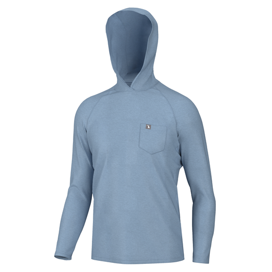 Local Boy Outfitters - Heather Blend Hoodie - Sky Blue