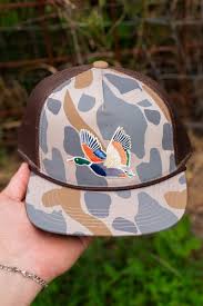 Youth BURLEBO - Retro Camo Duck Hat