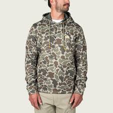 Marsh Wear Nor'Easter Hoodie - Dark Green Mallard Camo