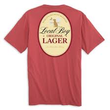 Local Boy Outfitters - Original Lager SS Tee - Brick