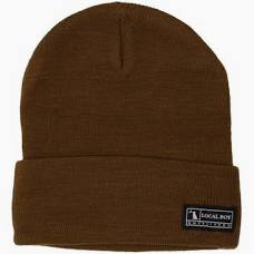 Local Boy Outfitters - Woven Label Beanie - Rust