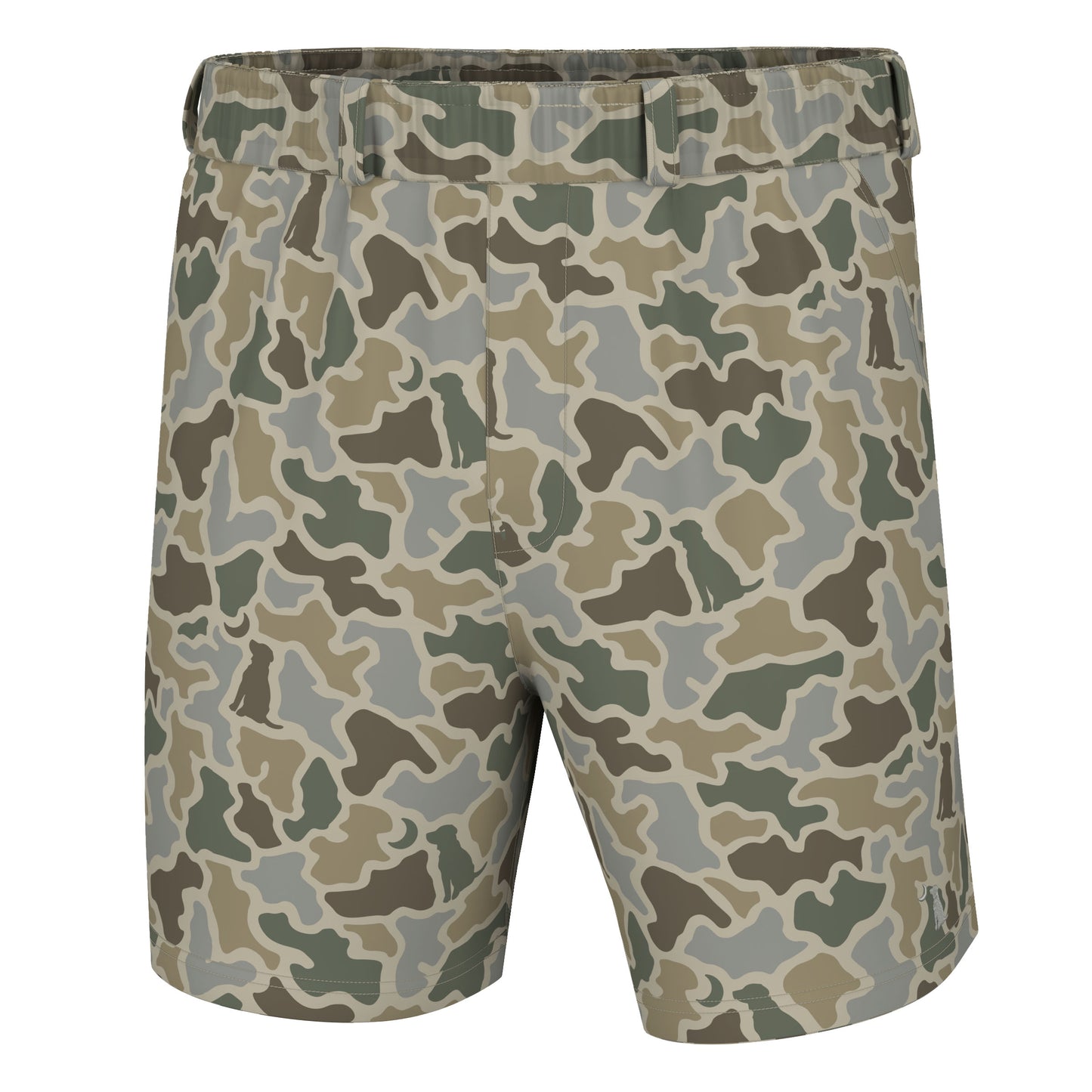 Local Boy Outfitters Volley Shorts - Sand Dog & Moon Camo