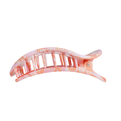 TELETIE Just Keep Swimming | Large | Flat Round Hair Clip