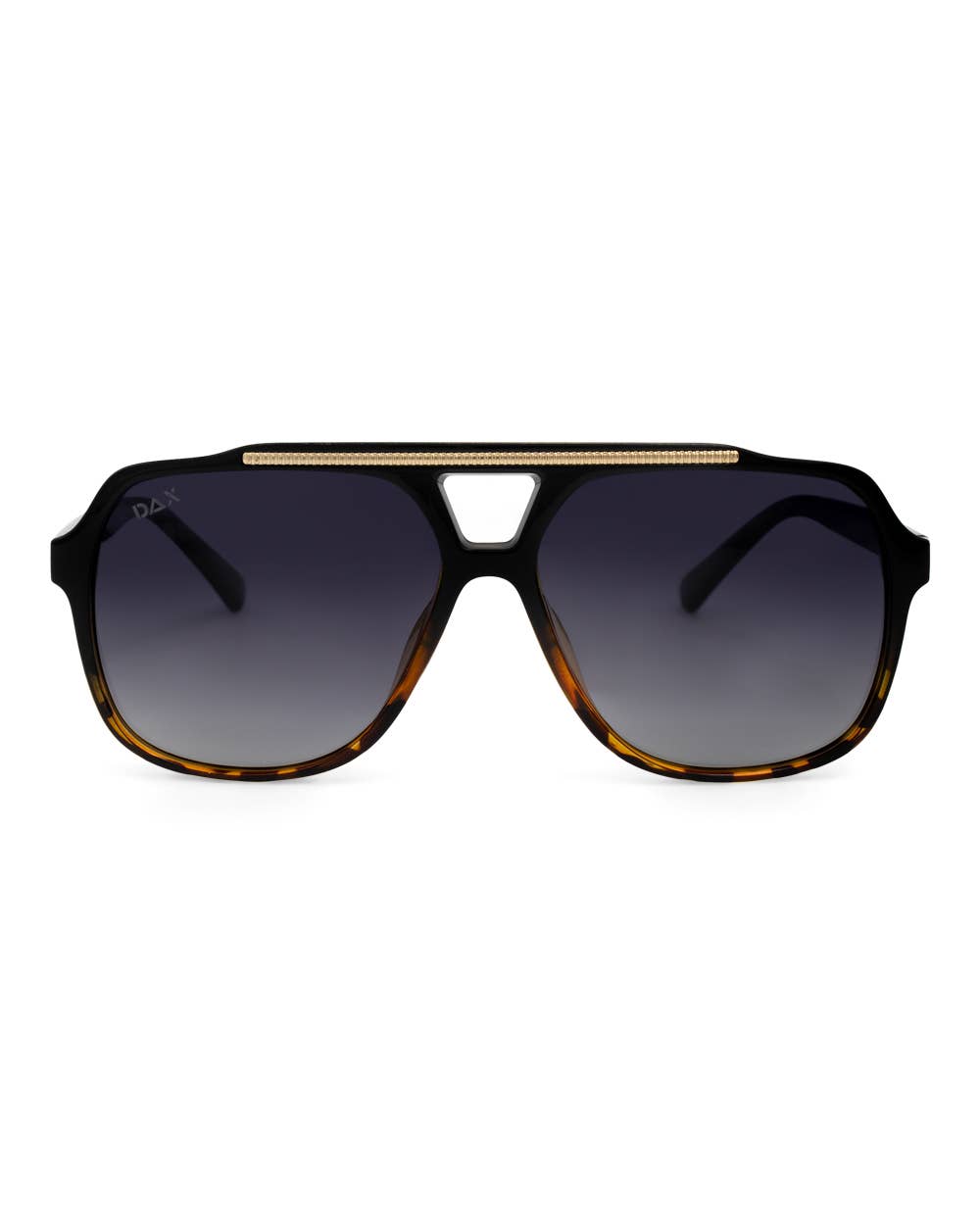 Astrid - Women's Oversized Aviator Sunglasses: Black