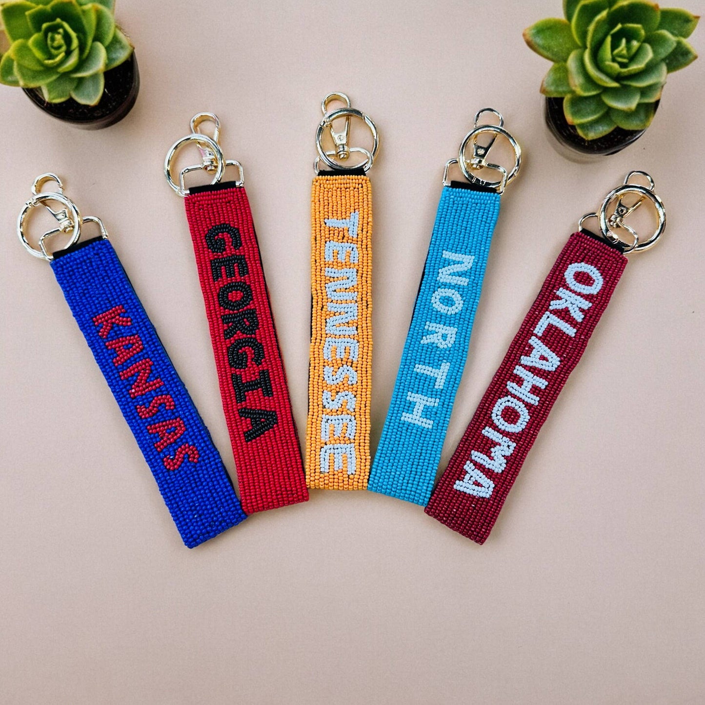 Game Day Beaded Wristlets : Alabama