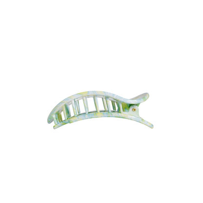 By the Sea Shore | Small | Flat Round Hair Clip