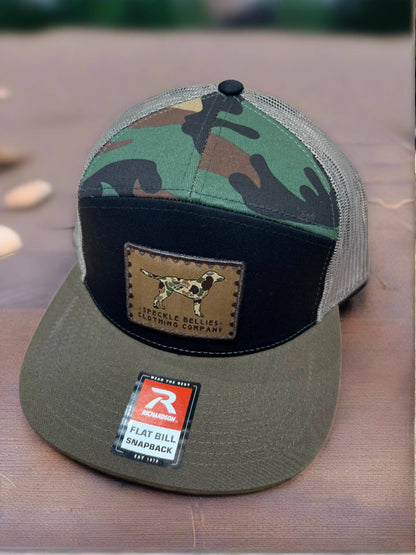 Camo Dog Sand Patch Flatbill: Delta