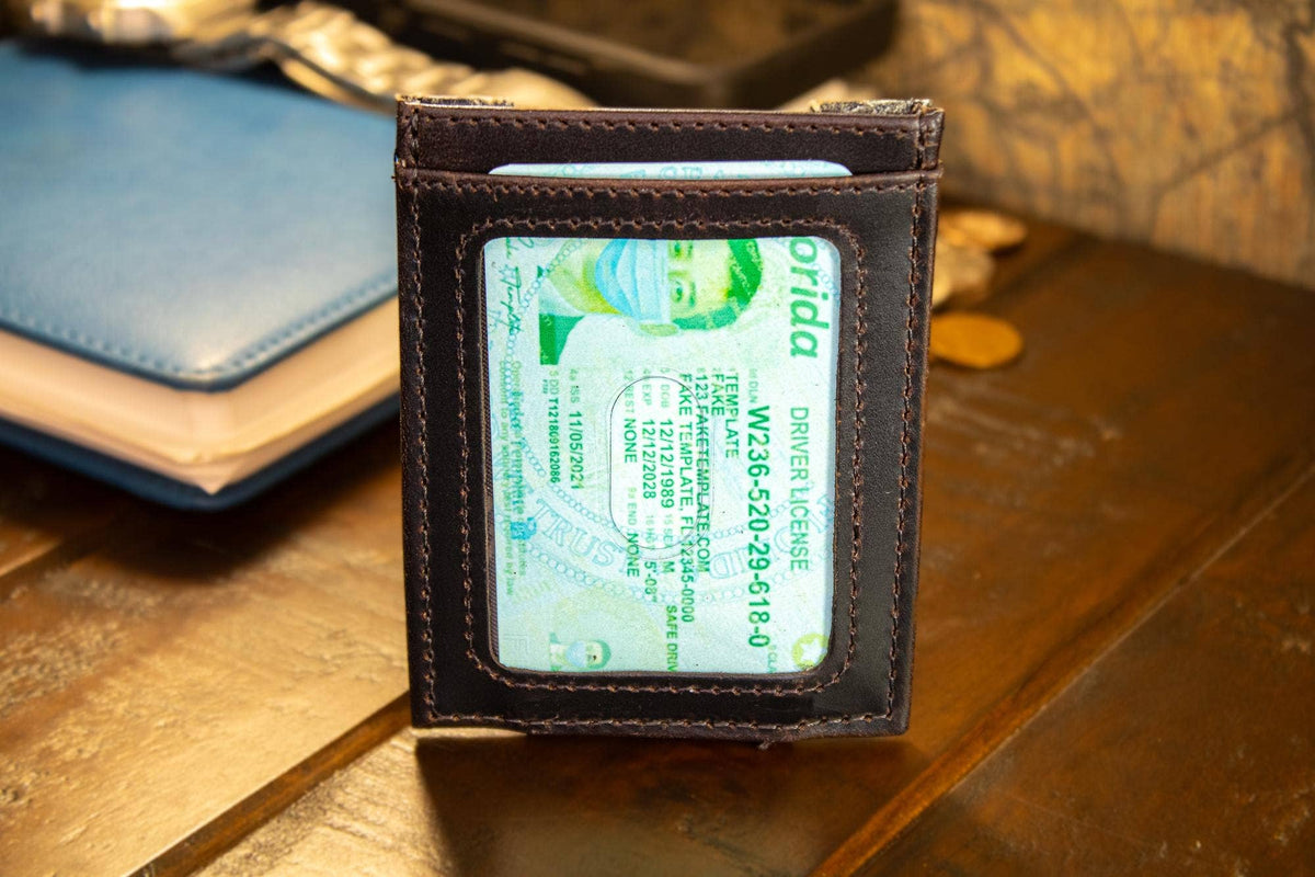 Alabama Crimson Tide Mossy Oak Wallets.: Slim Front Pocket