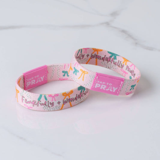Tap To Pray™ - Kingfolk Series Wristband - Fearfully & Wonderfully Made