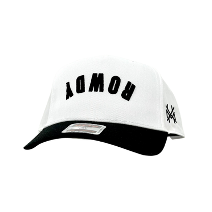 MHC ROWDY Trucker Hat: Black/ Natural Otto