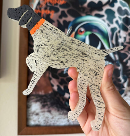 GSP Car Freshener : Mahogany teakwood / Black spotted