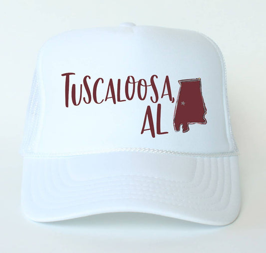 Tuscaloosa, AL Foam Trucker Hat  - ETA 8/25