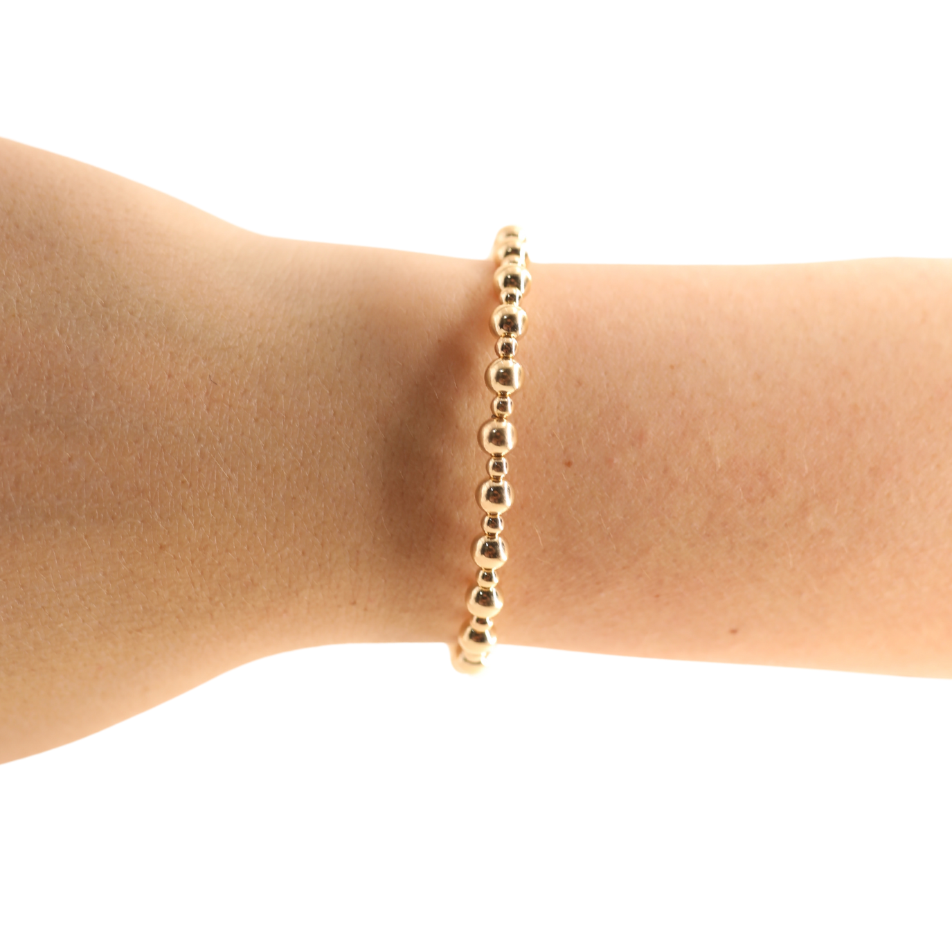 Katy Bracelet in Gold: Petite 6.25 inch