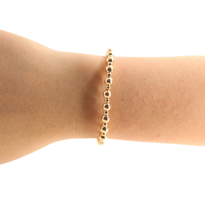 Katy Bracelet in Gold: Petite 6.25 inch