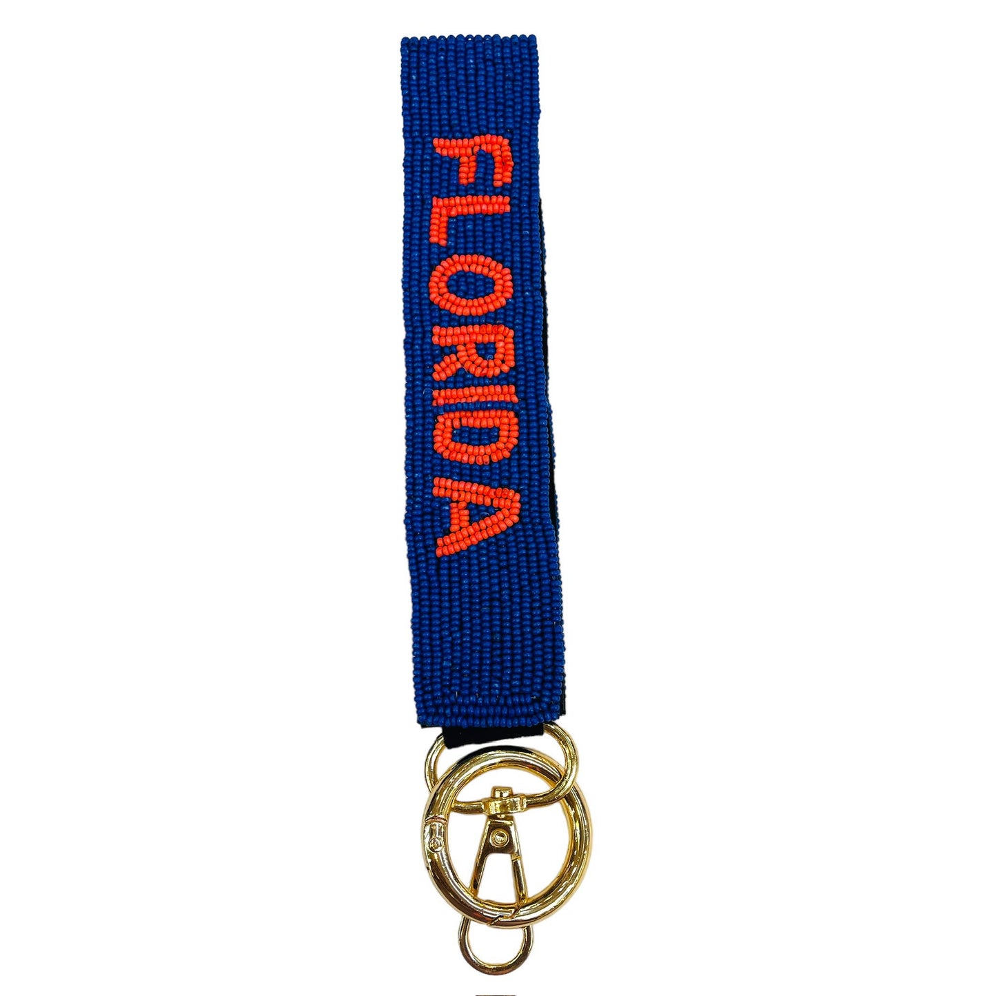 Game Day Beaded Wristlets : Tiger Navy
