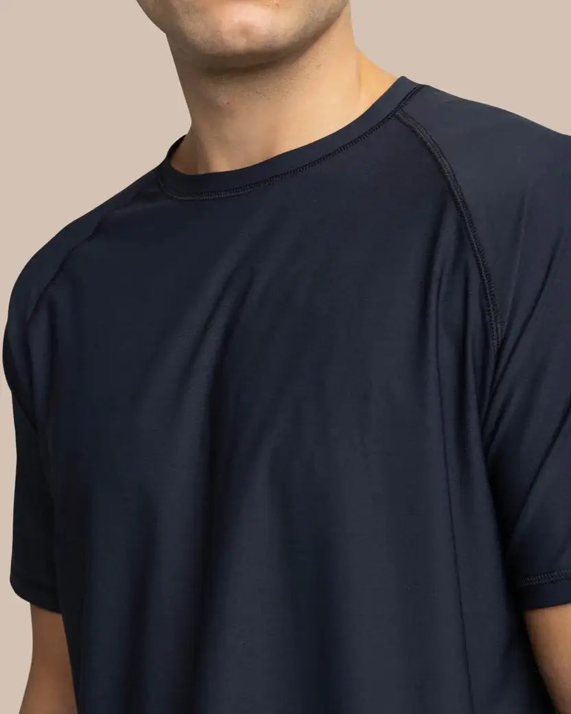 M SS Brrrilliant Perf Tee 2: Platinum Grey - 2942