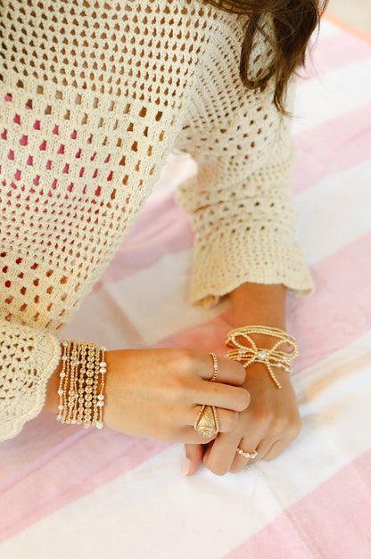 June Pearl Bracelet: Standard 6.75 inch