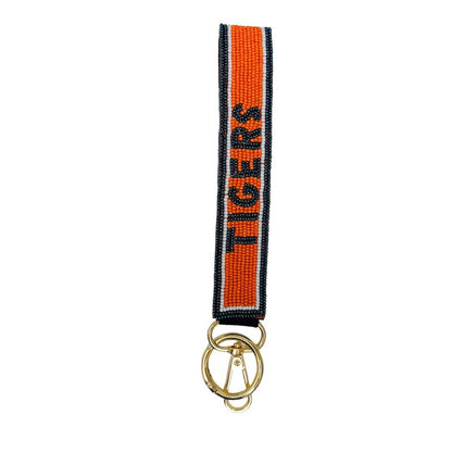 Game Day Beaded Wristlets : Tiger Navy