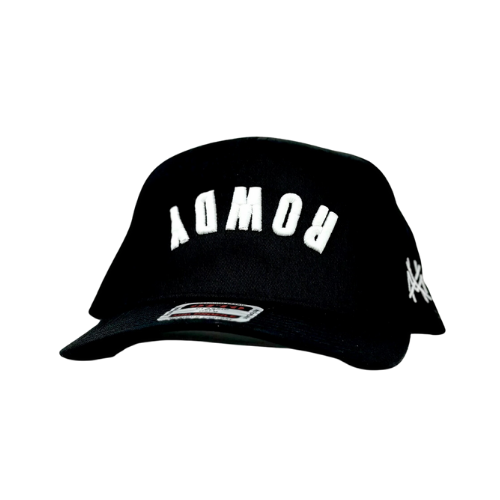 MHC ROWDY Trucker Hat: Black/ Natural Otto