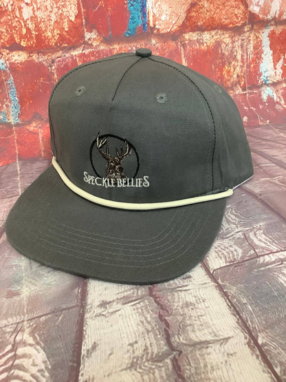 Circle Buck Rope Hat: Cream