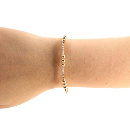 ILY Gold Bracelet: Standard 6.75 inch