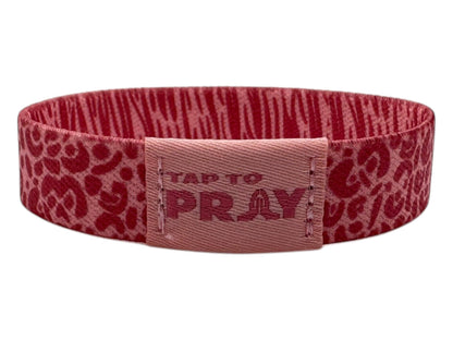 Tap To Pray™ Wristbands - Safari Rose: X-Small