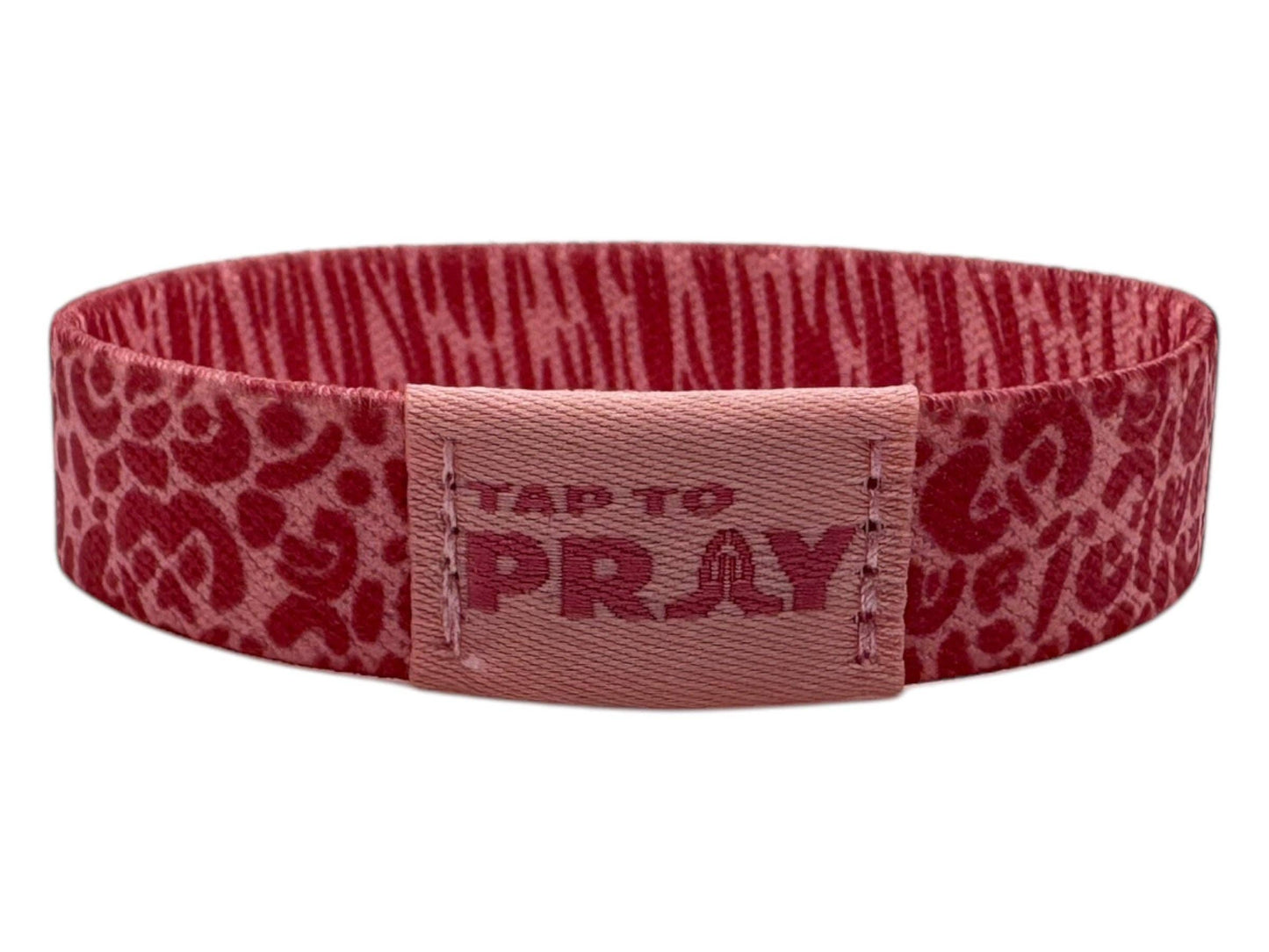 Tap To Pray™ Wristbands - Safari Rose: Medium