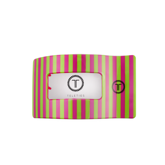 TELETIE Summer Crush | Medium | Flat Rectangle Hair Clip
