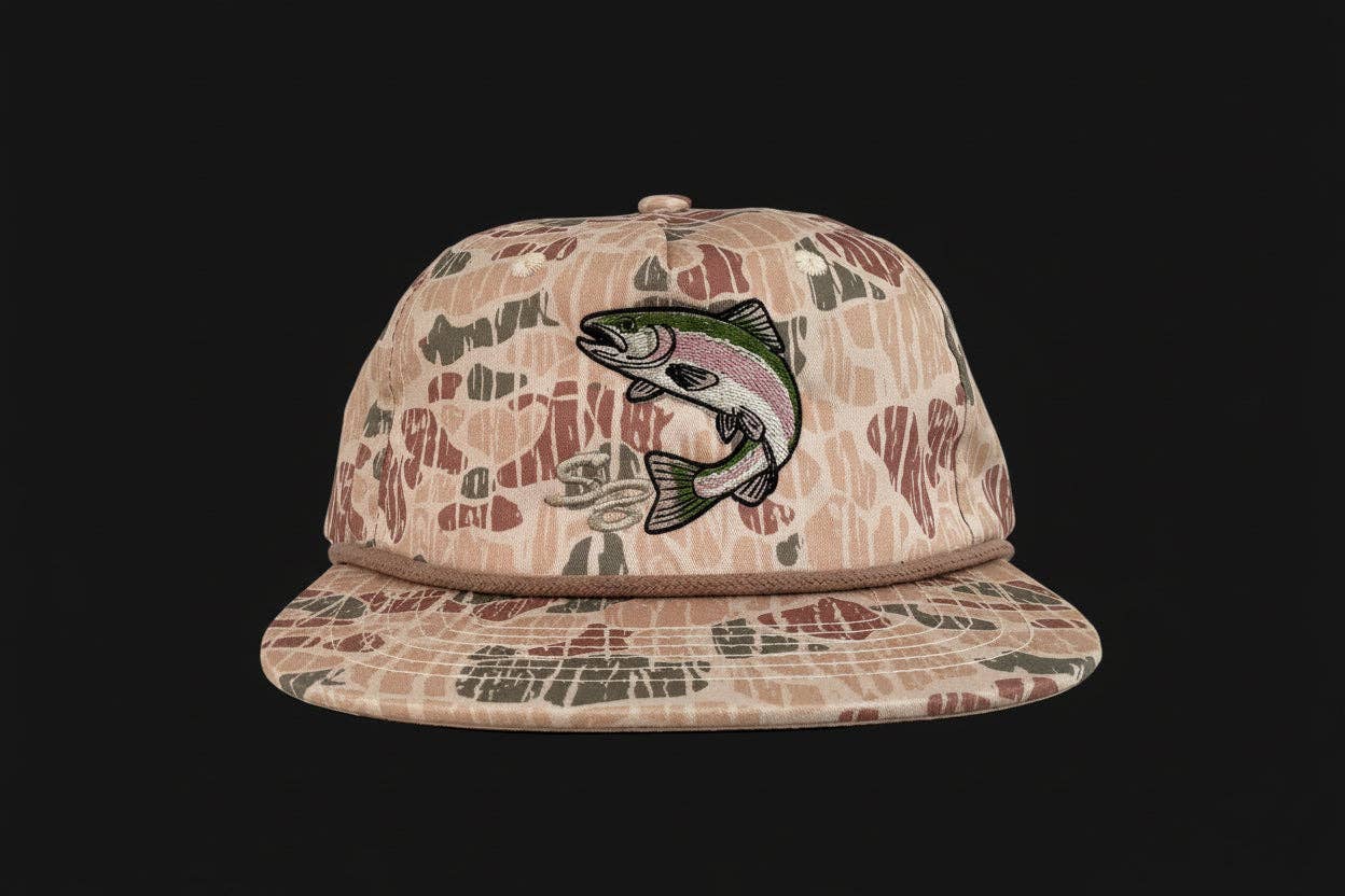 SB-Trout Hat: Foggy Marsh 7p
