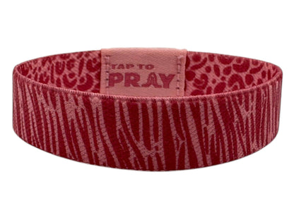 Tap To Pray™ Wristbands - Safari Rose: X-Small