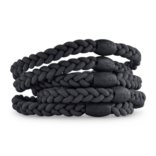 Cutie Bands (Elastic Hair Ties): Braided Black