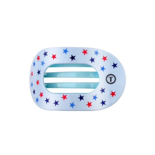 TELETIE Flat Round Hair Clip | Medium | United We Sparkle