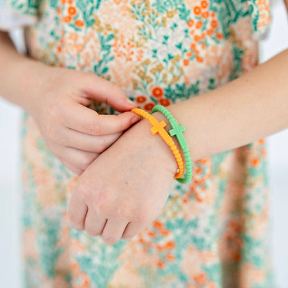 Jesus Bracelets - 5 Packs: Cotton Candy