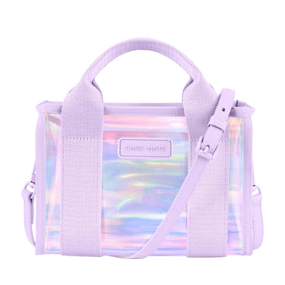 Case-Mate Clear Stadium Bag: Ballet Pink Bow