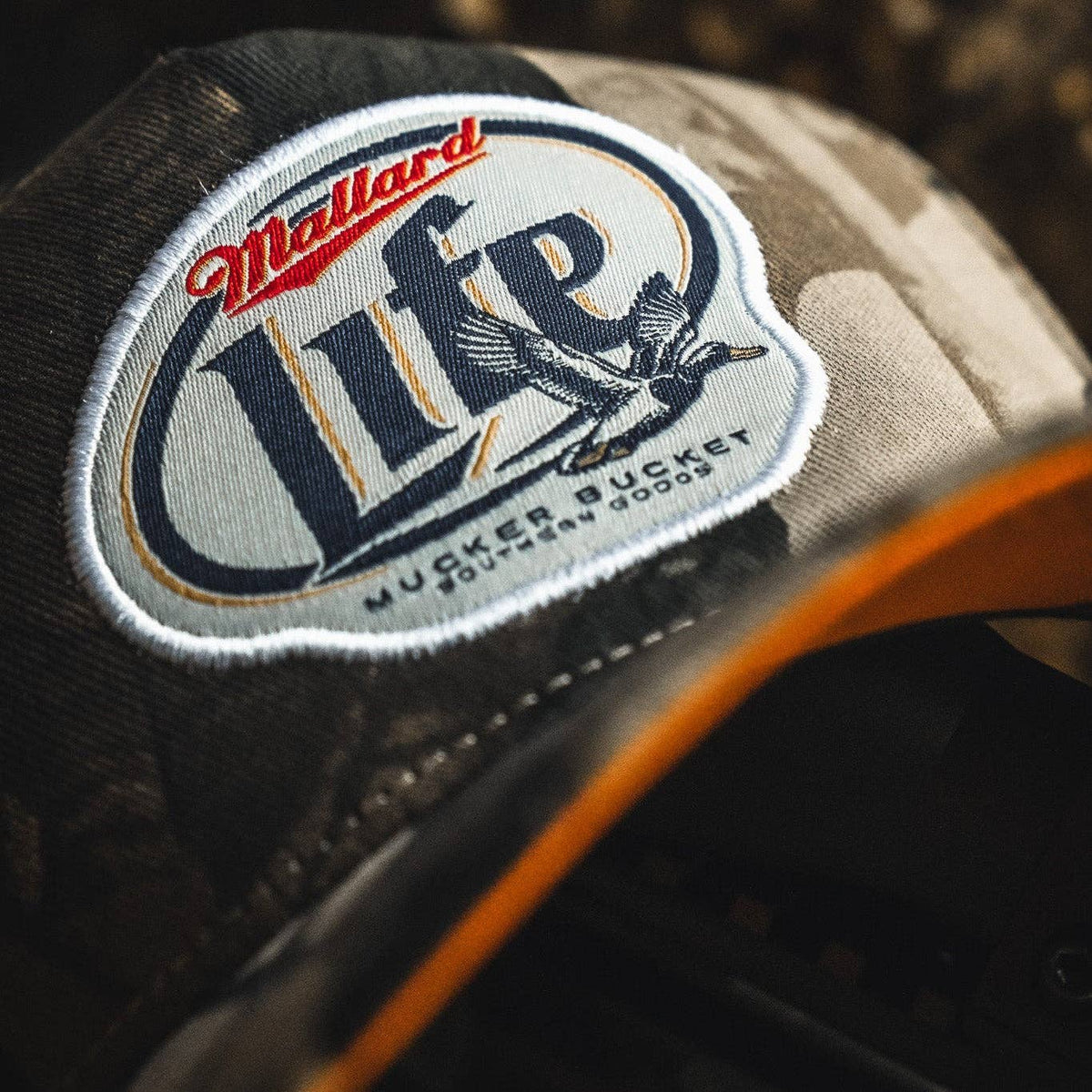 Mallard Life Deadwood Camo Bucket