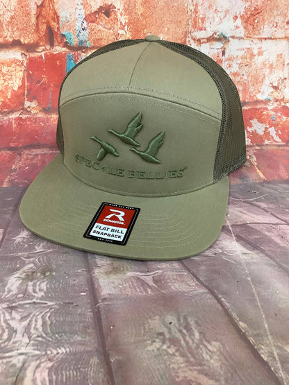 3G/3D Logo 7 Panel: Brackish/White