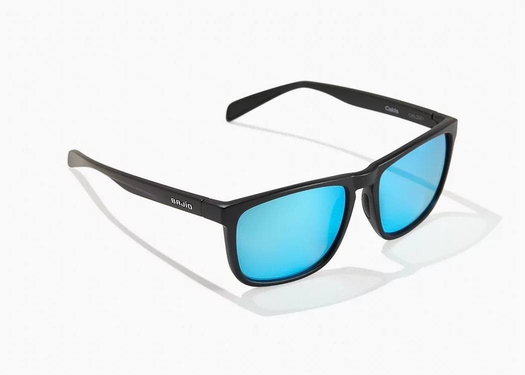 Bajio Calda - Matte Black/Blue Mirror Glass- CAL220001