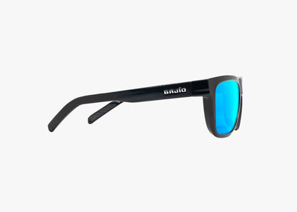 Bajio Hopedale - Black Gloss/Blue Mirror Glass - HOP210001