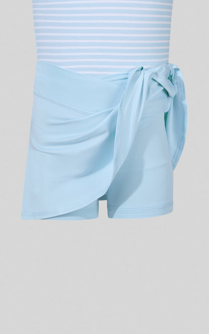 Little Girls Tank, Crossover Skort, Fanny bag Set: DAFFODIL (P#SDW)