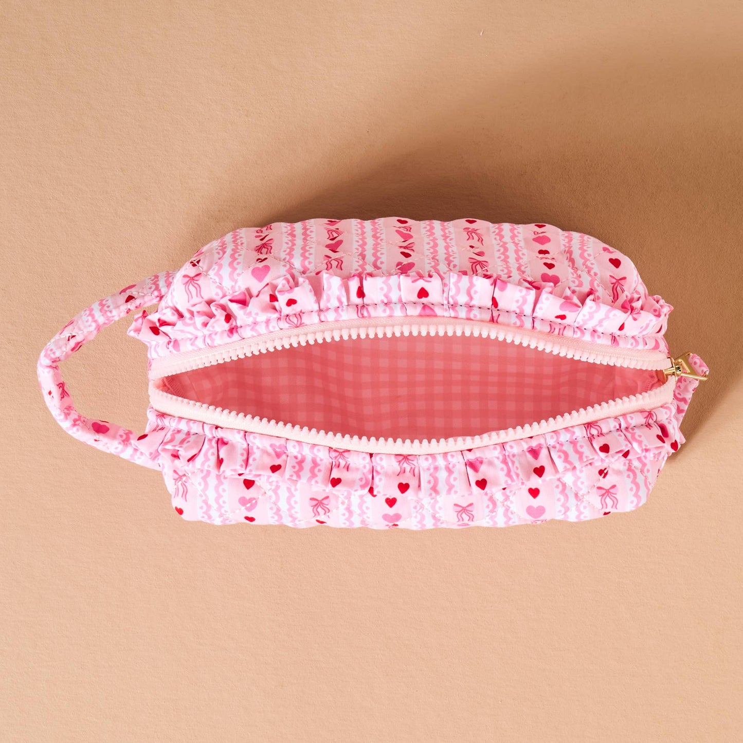 Essentials Quilted Cosmetic Pouch-Oh So Lovely