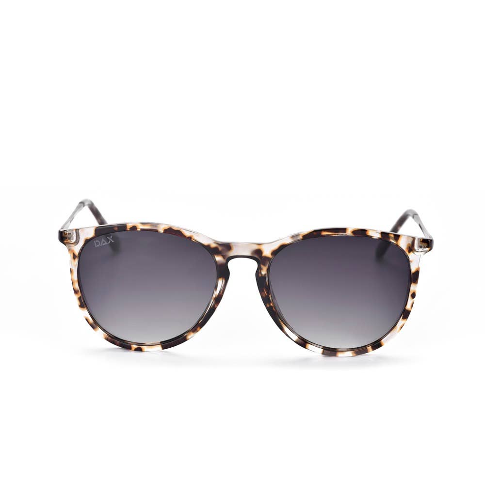 Midnight - Women's Polarized Medium Horn Sunglasses: Ash