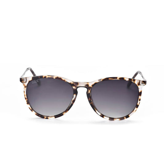 Midnight - Women's Polarized Medium Horn Sunglasses: Ash