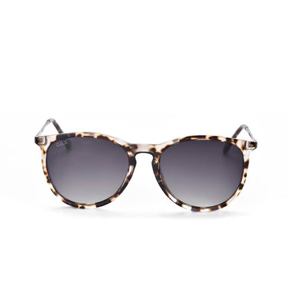 Midnight - Women's Polarized Medium Horn Sunglasses: Black Ombré