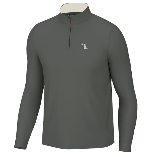 Local Boy Outfitters - Bentley Quarter Zip - Smoke