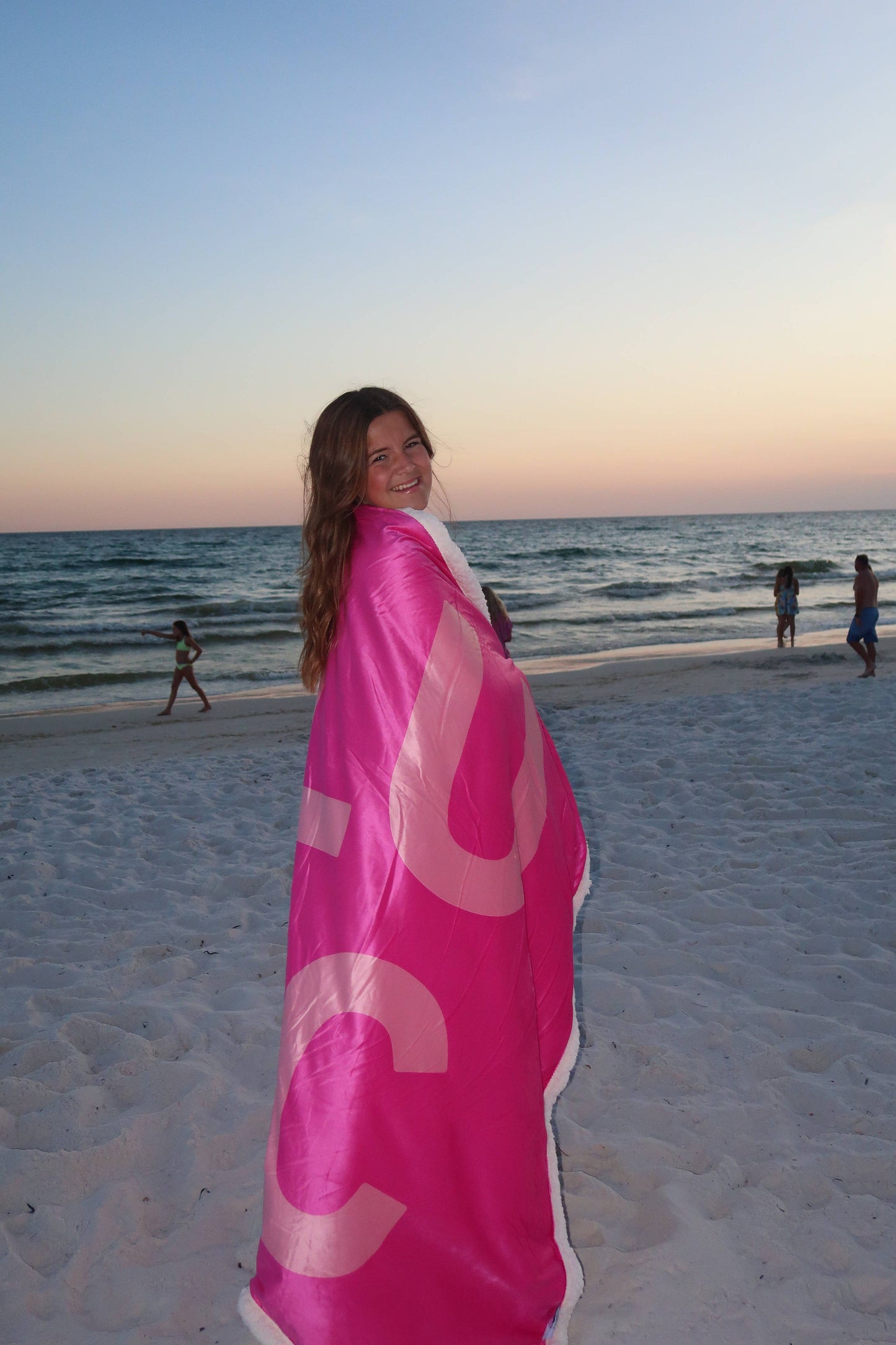 LULU MAC BLANKET PINK
