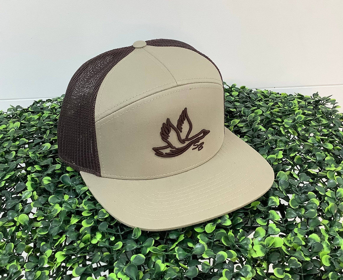 Prep Goose Sb  Hat: Foggy Marsh Vein Camo 7 Panel